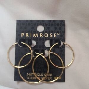 Gold Dangle Earrings with Intricate Detailing